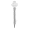 Teks Teks No. 9 X 1-1/2 in. L Hex Drive Hex Washer Head Self Tapping Roofing Screws 21424 - alternate 2
